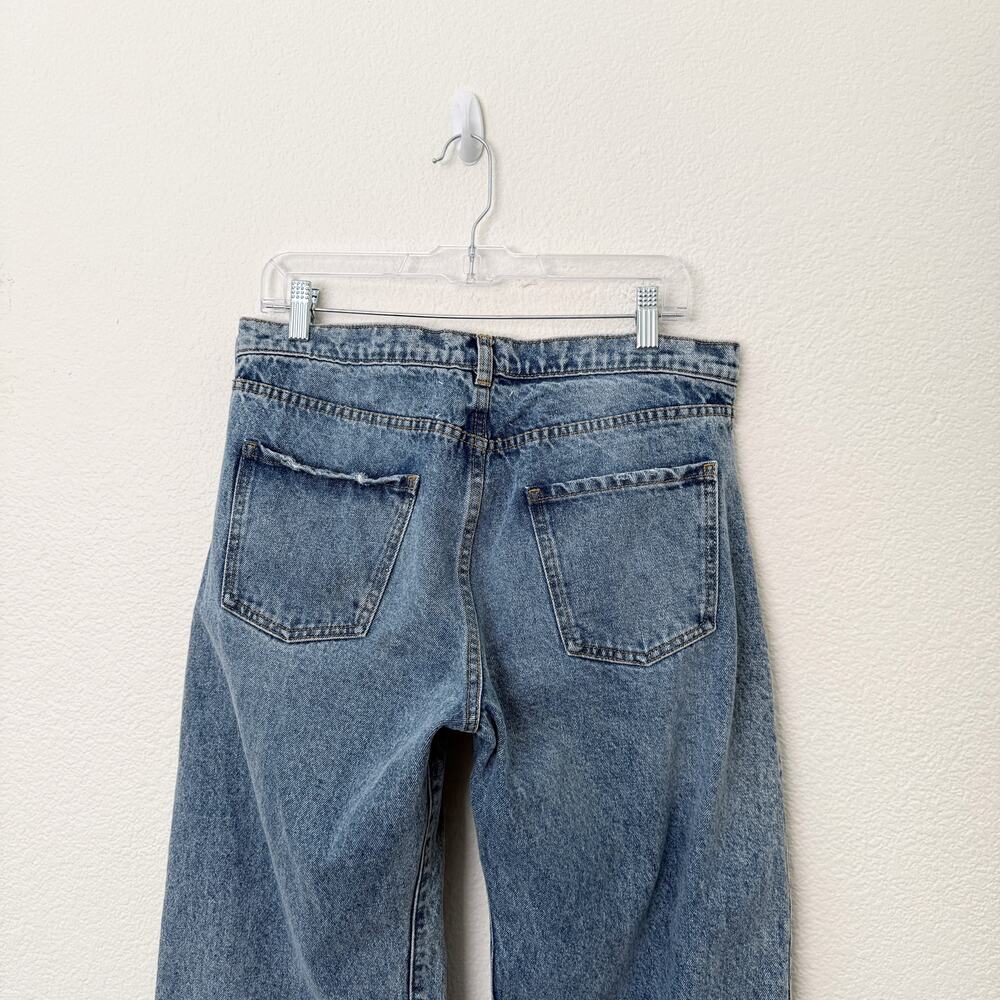 [Maison Martin Margiela] Exposed Contrast Dropped Pocket Straight Leg Jeans 40 - Picture 5 of 11